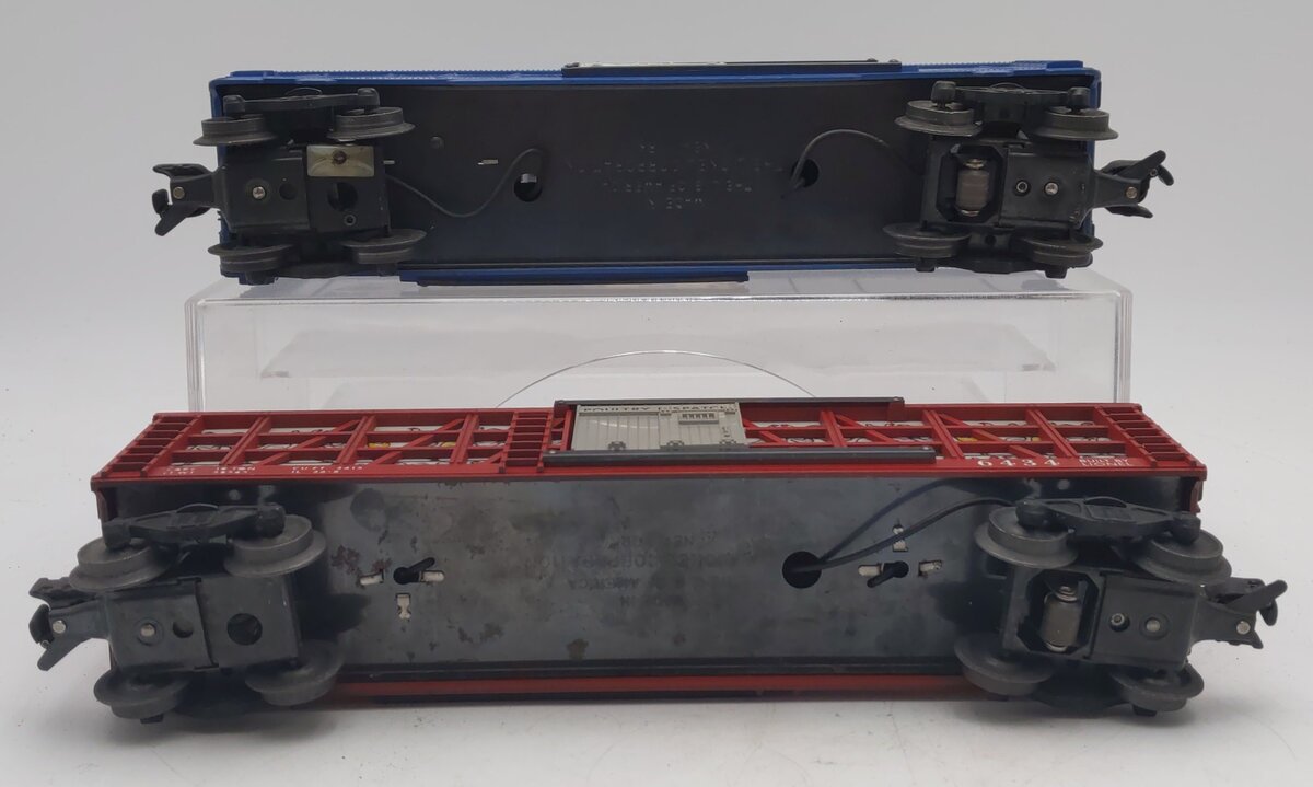 Lionel Vintage O Gauge Operating Freight Cars: 3424, 6434 [2] EX
