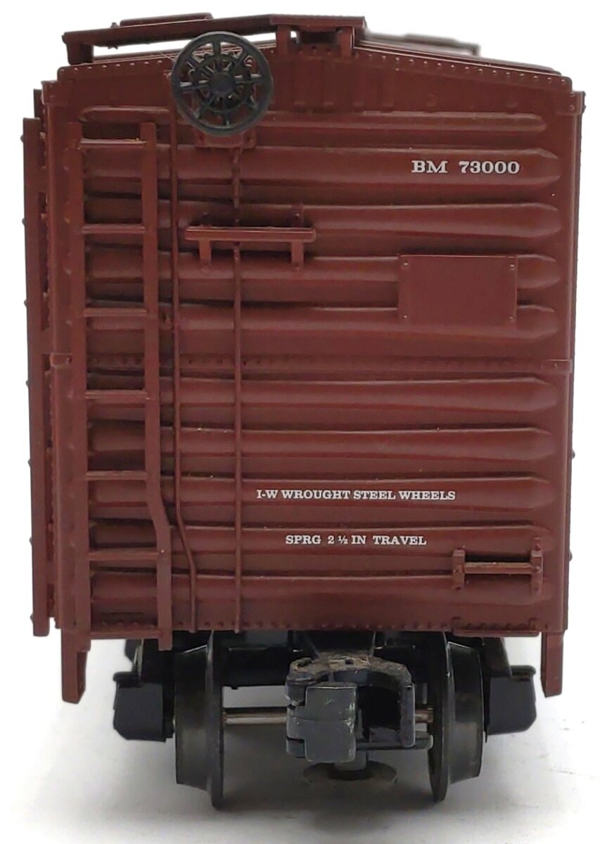 MTH 20-93073 O Gauge Boston & Maine 40' Single-Door Box Car #73000 LN/Box
