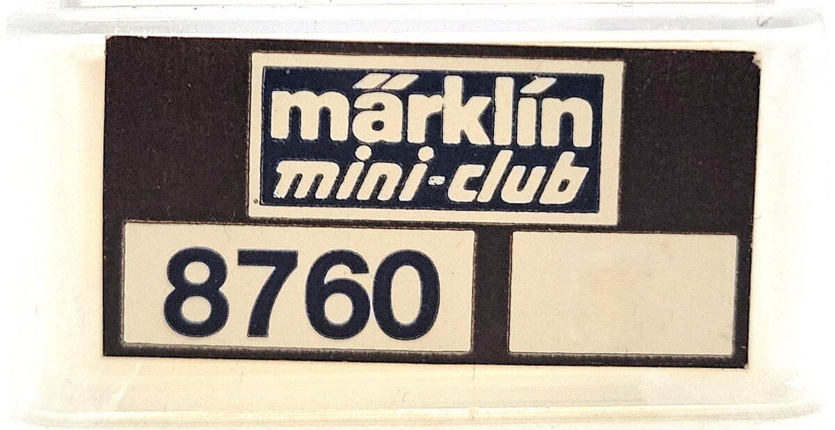 Marklin 8760 Z Scale Custom Passenger Coach Car #6040/Box