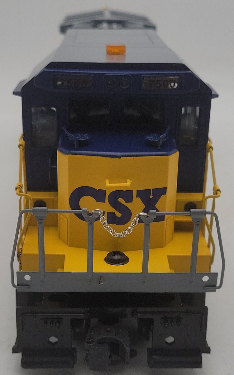 Lionel 6-18214 O Gauge CSX Dash 8 Diesel Locomotive with Horn #7500 EX/Box