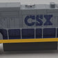 Lionel 6-18214 O Gauge CSX Dash 8 Diesel Locomotive with Horn #7500 EX/Box