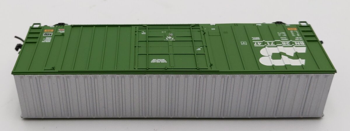 ExactRail 51001-3 N Scale Burlington Northern Hy-Cube Boxcar #287147 LN/Box