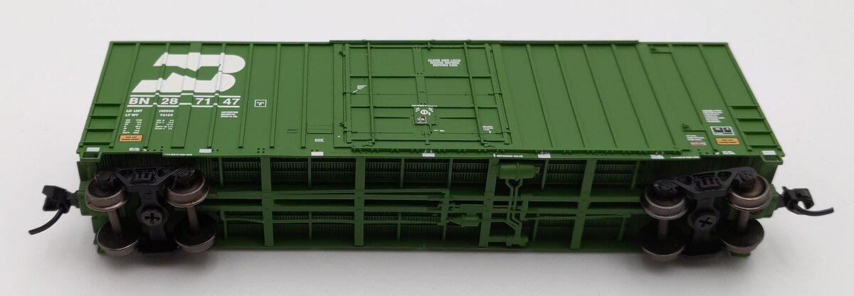 ExactRail 51001-3 N Scale Burlington Northern Hy-Cube Boxcar #287147 LN/Box