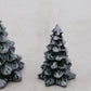 Dept 56 Ceramic Evergreen Trees (Set of 3) EX