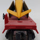Lionel 6800 Vintage O Flatcar with Yellow over Black Airplane VG