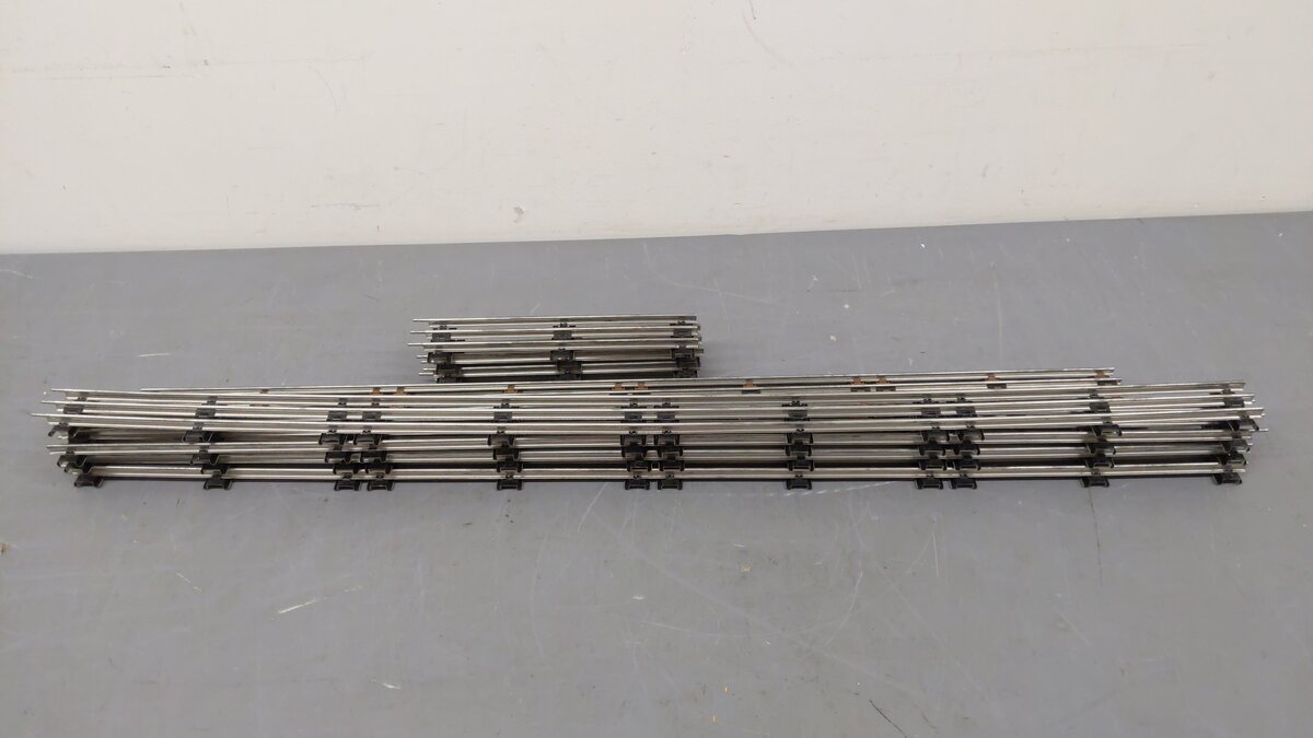 Lionel O Gauge Tubular Straight Track [11] EX