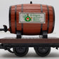LGB 4047 G Scale Flatcar with Ferdinand Pieroth Whiskey Barrel EX/Box