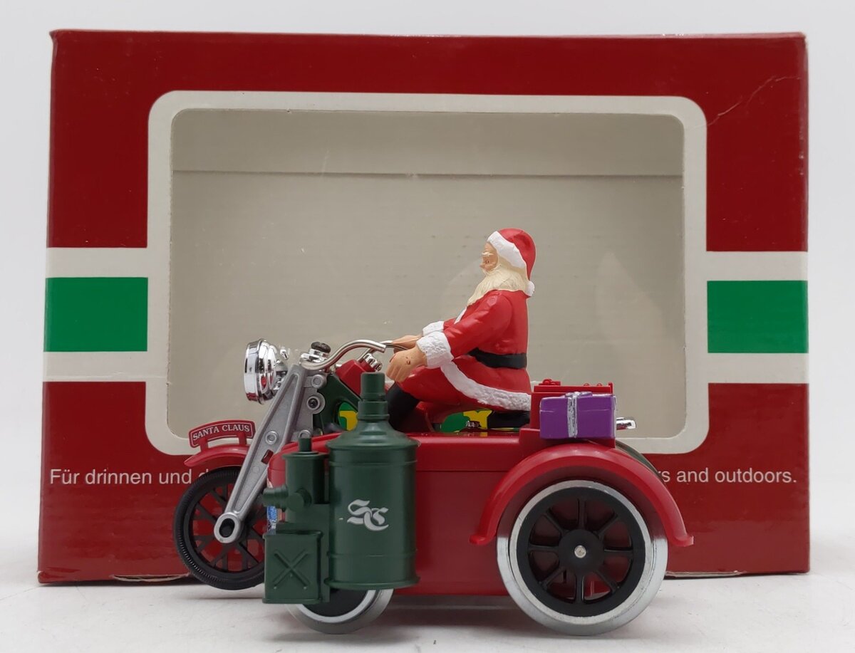 LGB 21030 G Scale Santa on Motorcycle EX/Box
