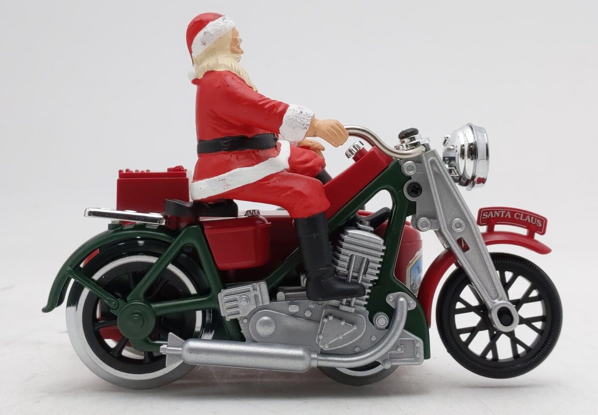 LGB 21030 G Scale Santa on Motorcycle EX/Box