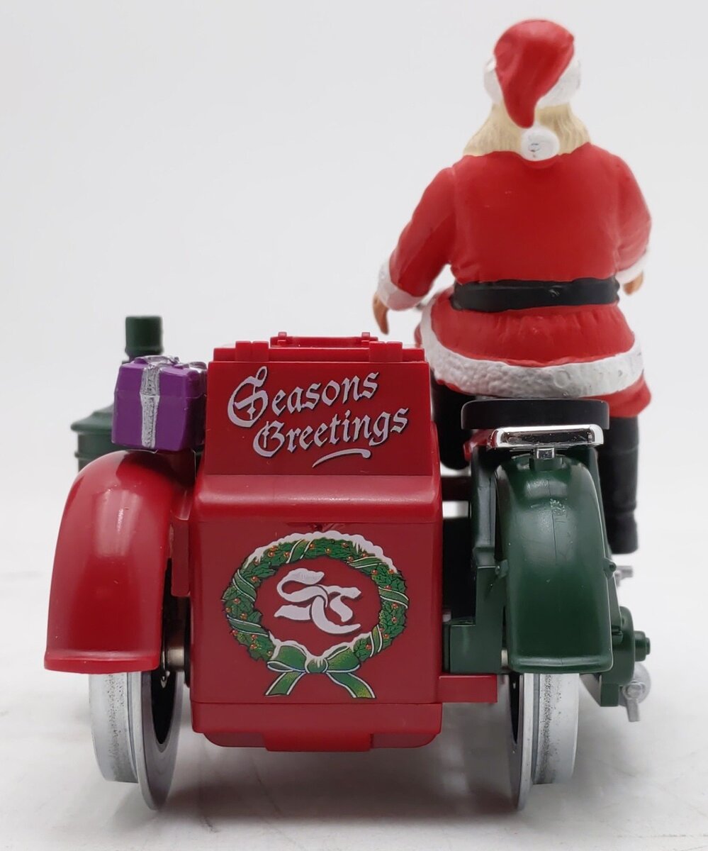 LGB 21030 G Scale Santa on Motorcycle EX/Box