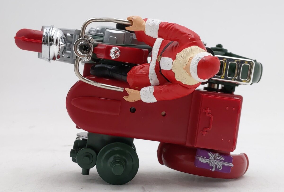 LGB 21030 G Scale Santa on Motorcycle EX/Box