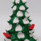 Dept 56 5080-6 Snow Village Large Lighted Single Tree EX