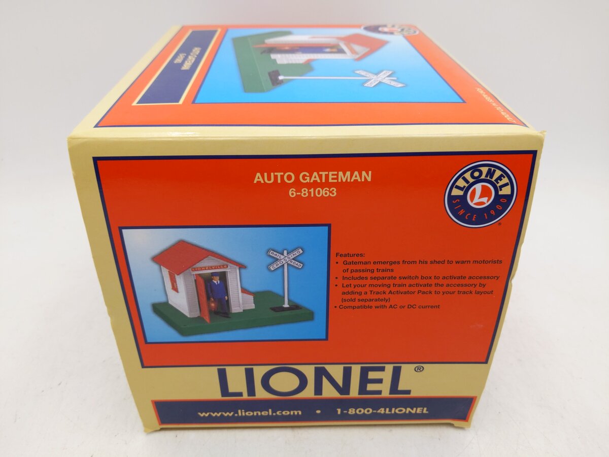 Lionel 6-81063 O Assembled Classic Automatic Gateman EX/Box