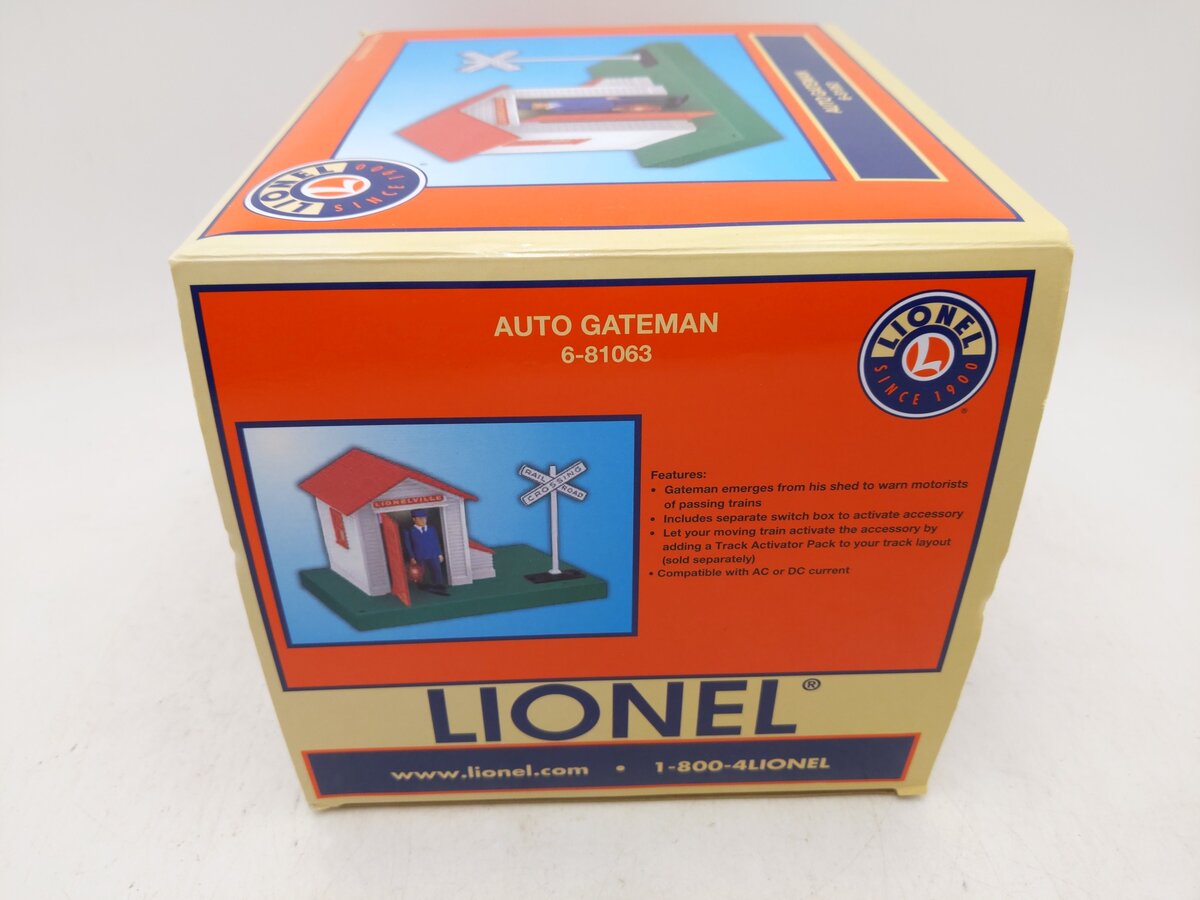 Lionel 6-81063 O Assembled Classic Automatic Gateman EX/Box