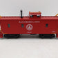 MTH 20-91558 Baltimore & Ohio CA-1 Wood Caboose #C1680 EX/Box