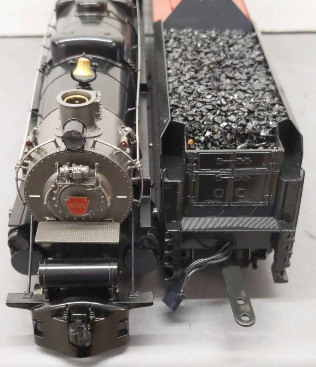 Weaver 6755 BRASS PRR 4-8-2 M1a Mountain Steam Engine & Tender #6755 (3 Rail) EX/Box