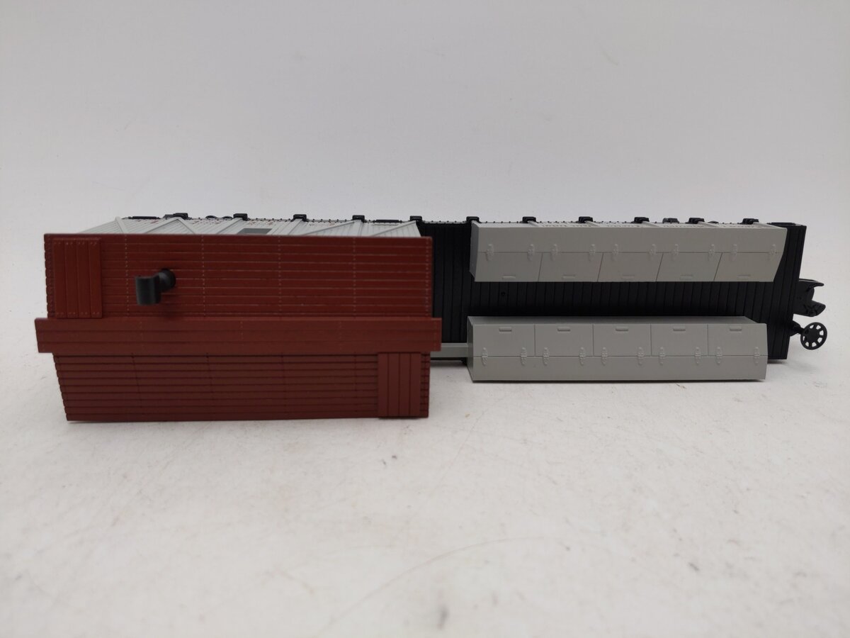 MTH 30-79724 O Gauge Pennsylvania Reading Seashore Lines Crane Tender Car LN/Box