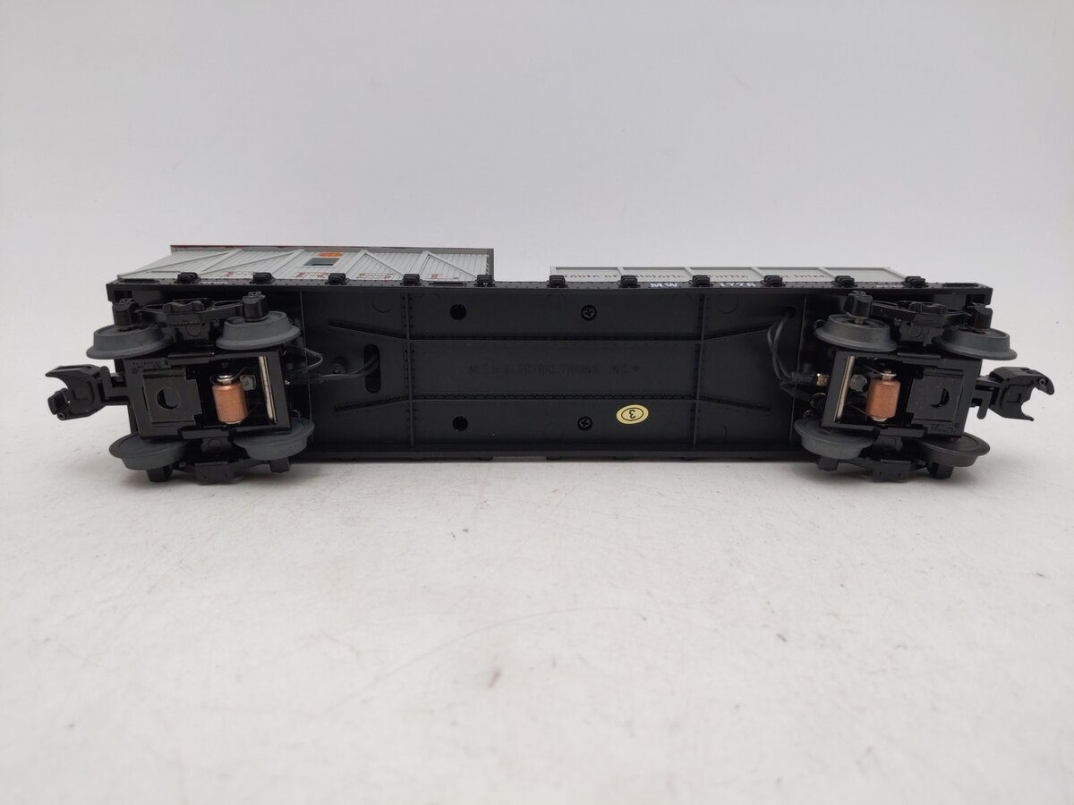 MTH 30-79724 O Gauge Pennsylvania Reading Seashore Lines Crane Tender Car LN/Box