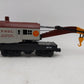 MTH 30-79723 O Gauge Pennsylvania Reading Seashore Lines Crane Car EX/Box