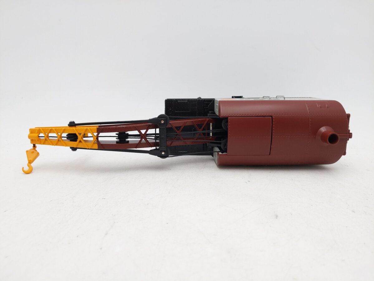 MTH 30-79723 O Gauge Pennsylvania Reading Seashore Lines Crane Car EX/Box