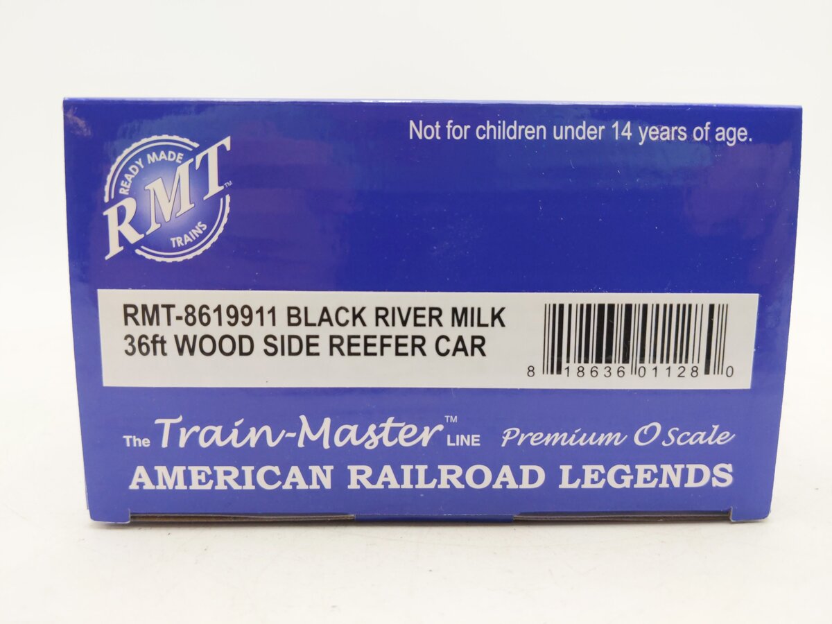 RMT 86199-11 O Black River Milk Woodside Reefer LN/Box