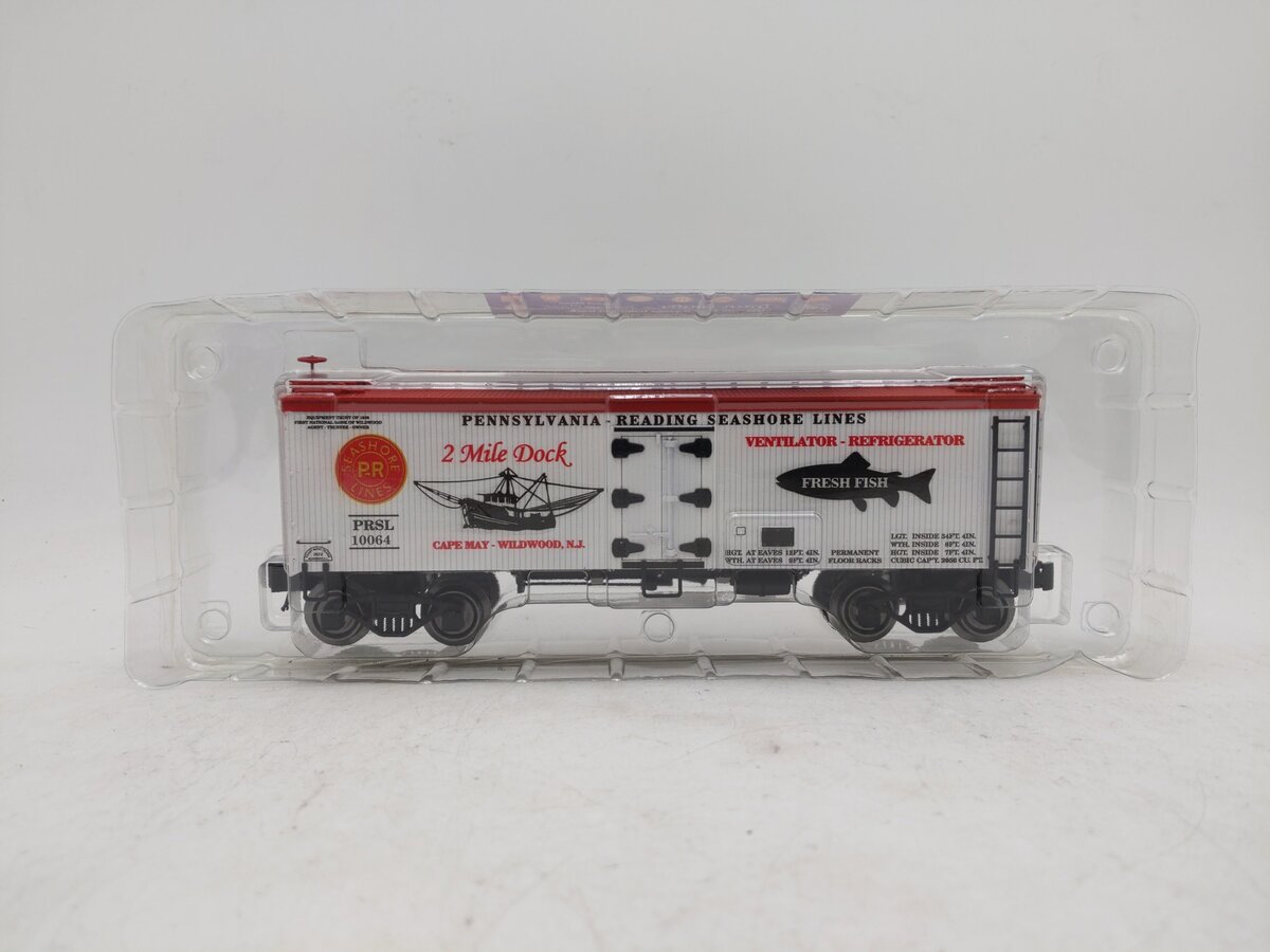 RMT 86136 O Gauge Pennsylvania-Reading Seashore Lines 36ft Reefer Car NIB