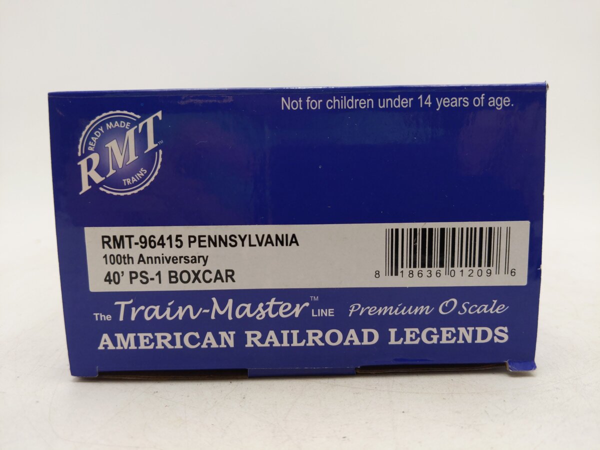 RMT 96415 O Pennsylvania Railroad 100th Anniversary Boxcar EX/Box