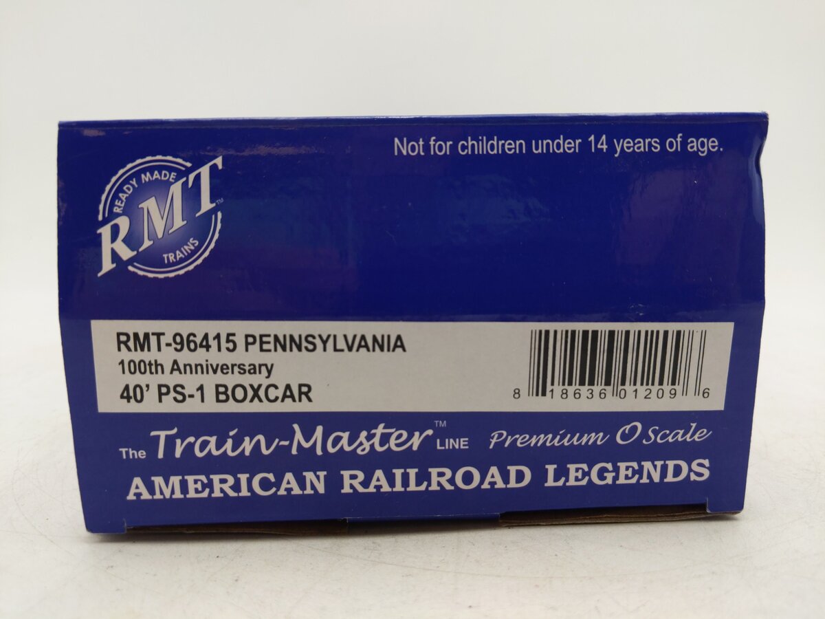 RMT 96415 O Pennsylvania Railroad 100th Anniversary Boxcar EX/Box