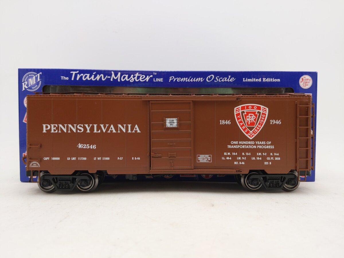 RMT 96415 O Pennsylvania Railroad 100th Anniversary Boxcar EX/Box