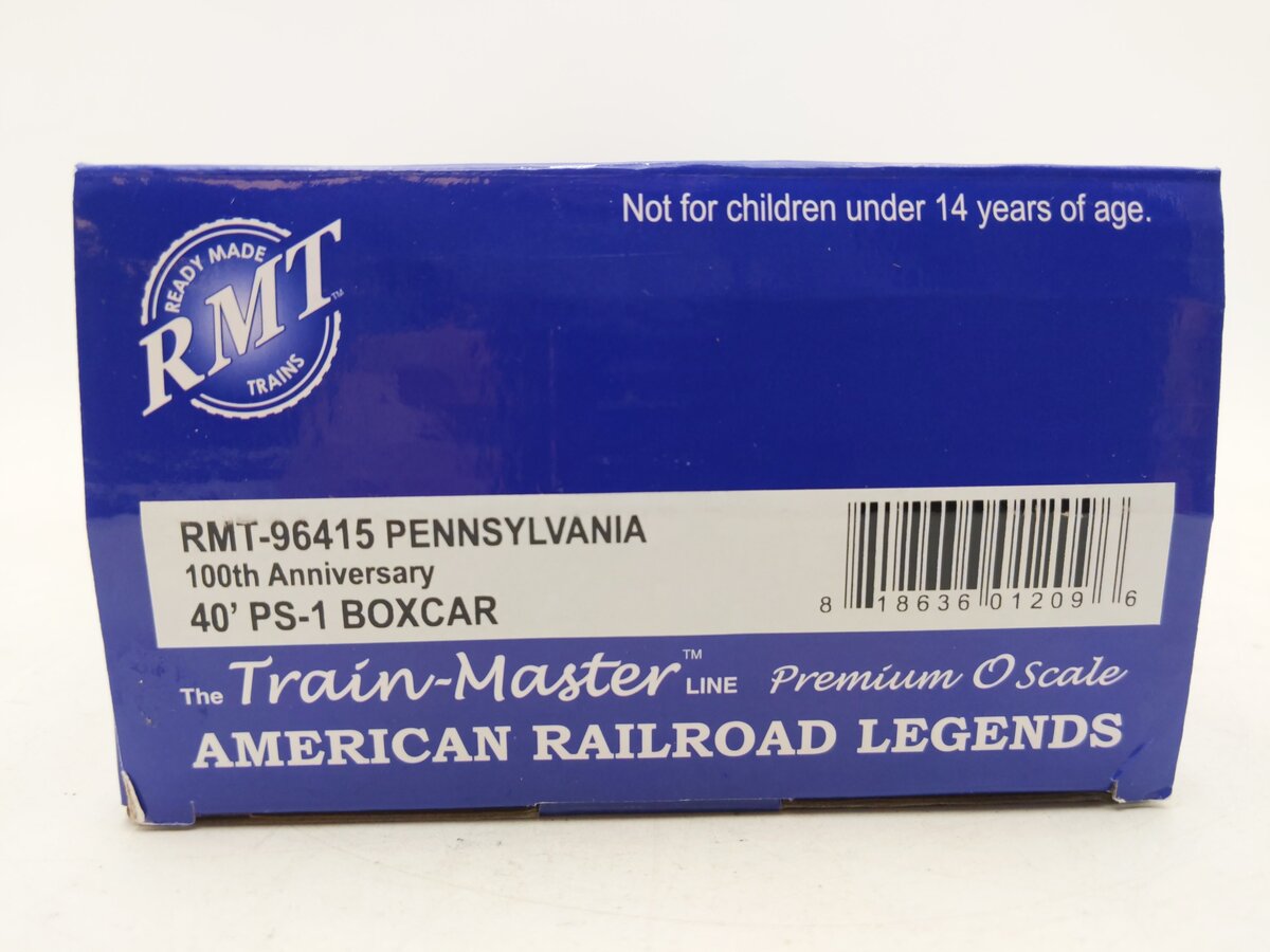 RMT 96415 O Pennsylvania Railroad 100th Anniversary Boxcar EX/Box