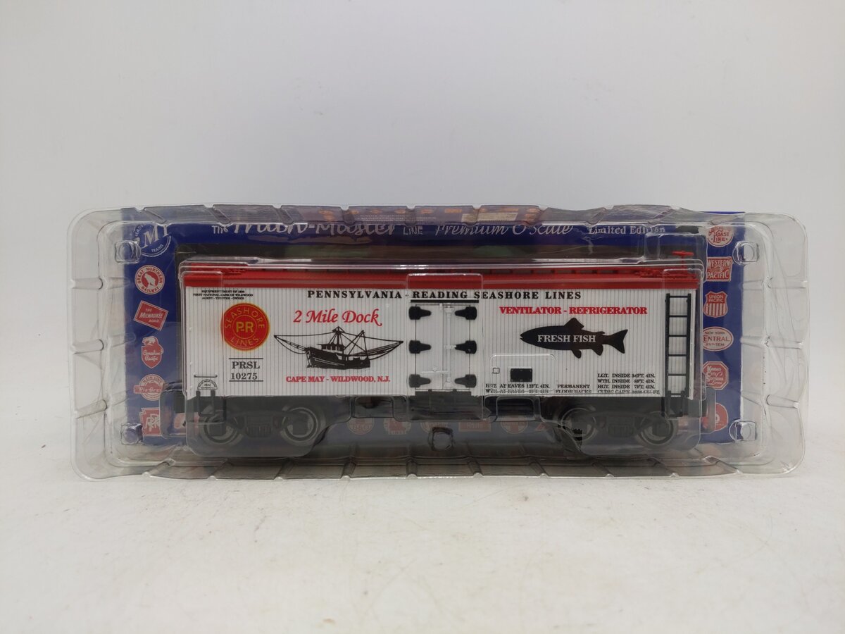 RMT 86136 O Gauge Pennsylvania-Reading Seashore Lines 36ft Reefer Car NIB