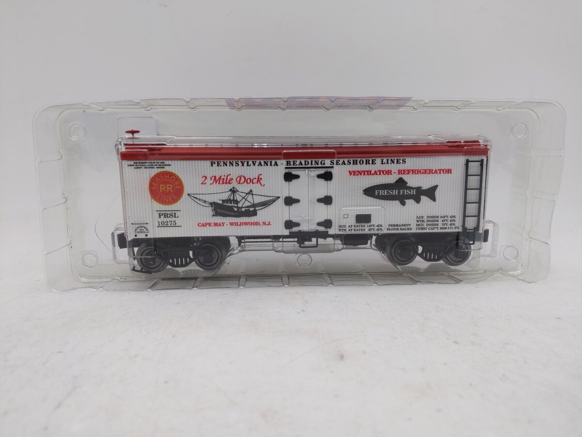 RMT 86136 O Gauge Pennsylvania-Reading Seashore Lines 36ft Reefer Car NIB