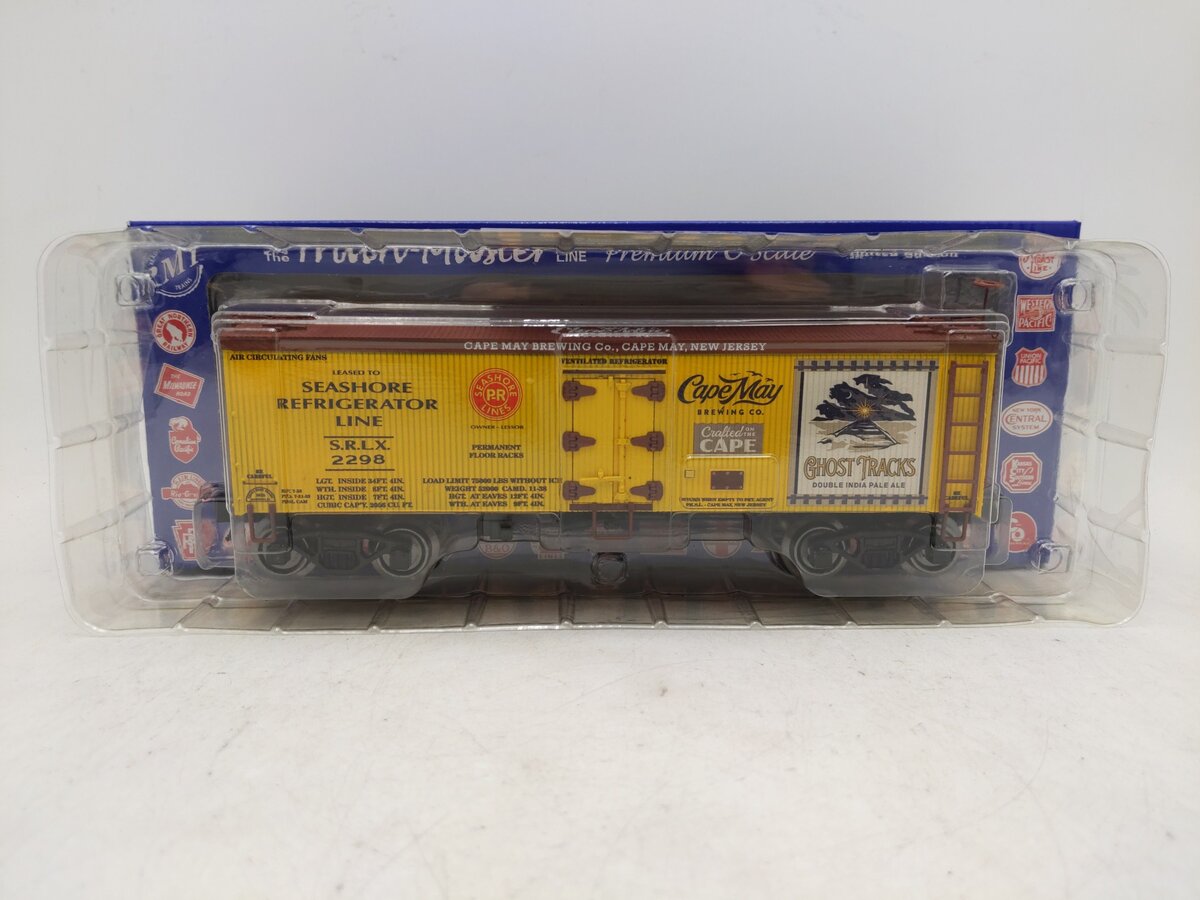 RMT 86199-188-2 O Gauge Cape May Brewing Ghost Tracks Beer 36ft Woodside Reefer NIB
