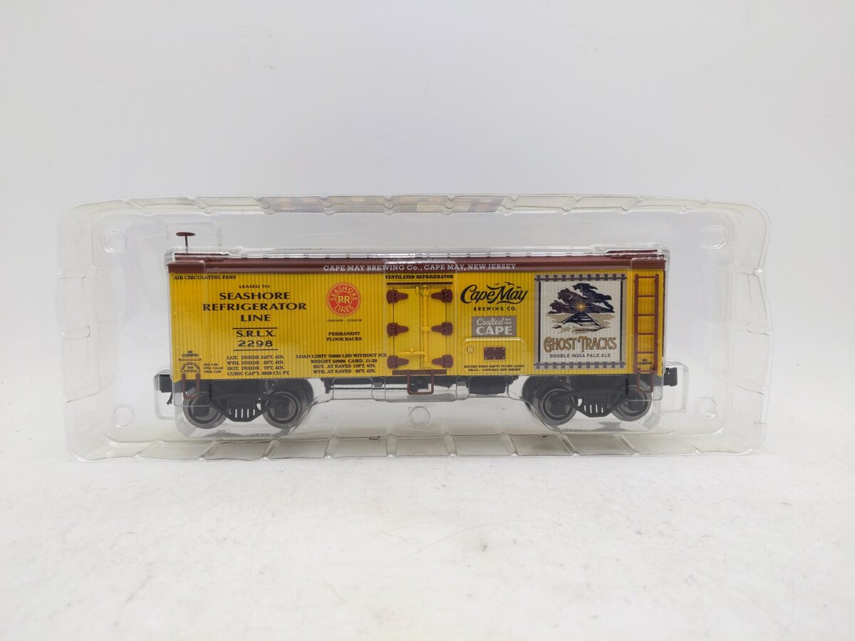 RMT 86199-188-2 O Gauge Cape May Brewing Ghost Tracks Beer 36ft Woodside Reefer NIB