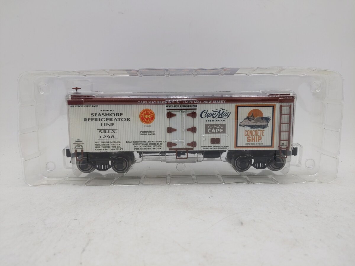 RMT 86199-188-1 O Concrete Ship Cape May Brewing Woodside Reefer Car NIB