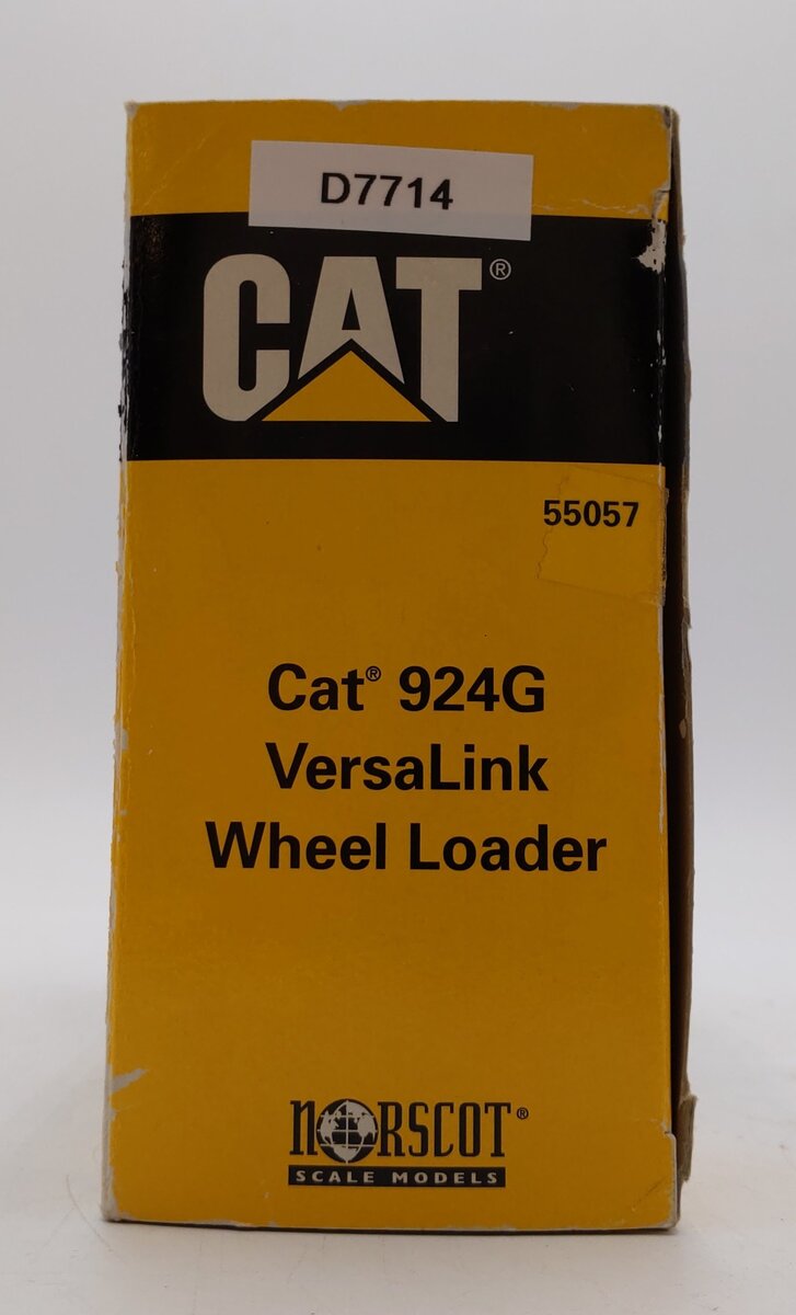 Norscot 55057 1:50 Diecast Caterpillar 924G Versalink Wheel Loader w/Work Tools LN/Box