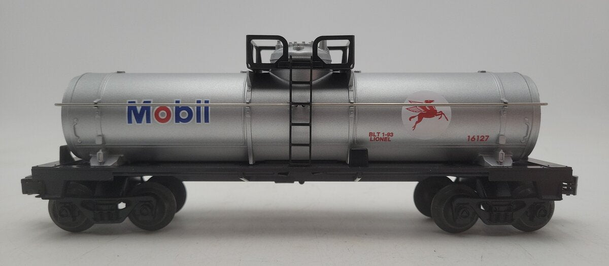 Lionel 6-16127 O Gauge Mobil Oil Corporation Single-Dome Tank Car EX/Box