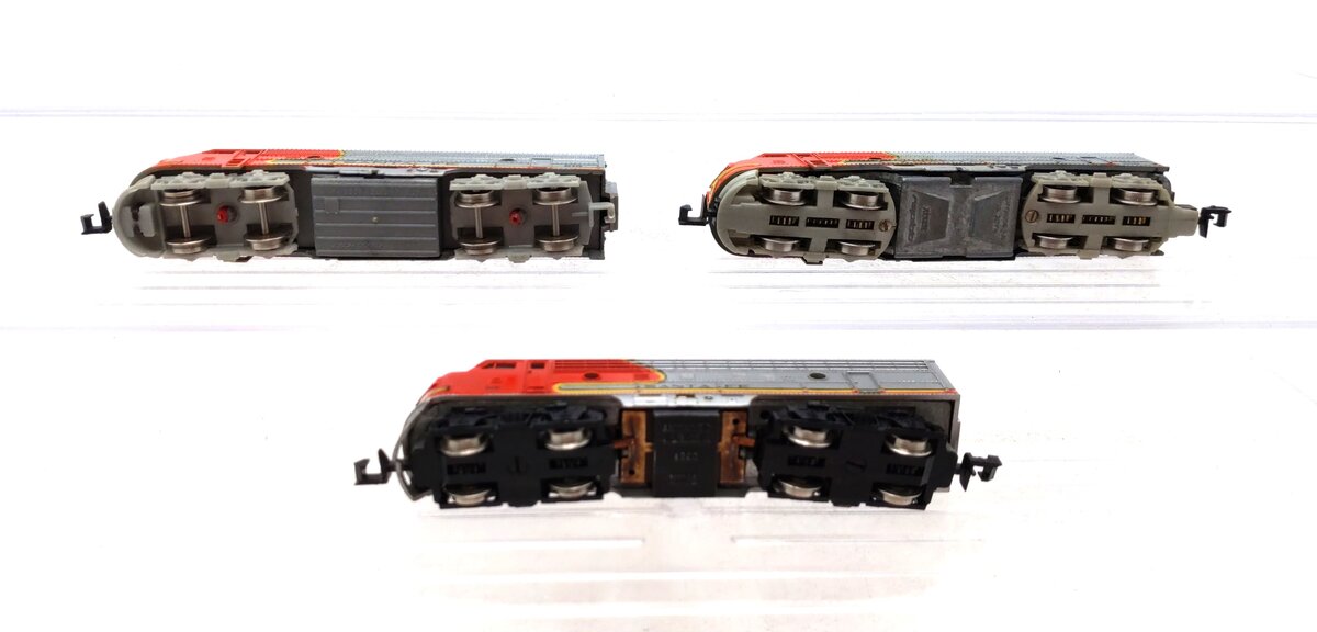 Bachmann & Trix N Scale ATSF Power/Dummy Diesel Locomotives [3] VG