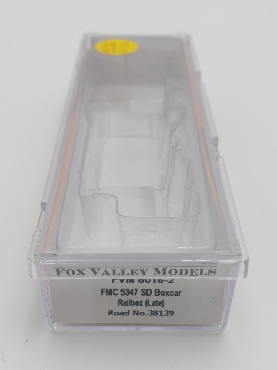 Fox Valley Models 8016-2 N Scale FMC 5347 SD Boxcar #38139 LN/Box