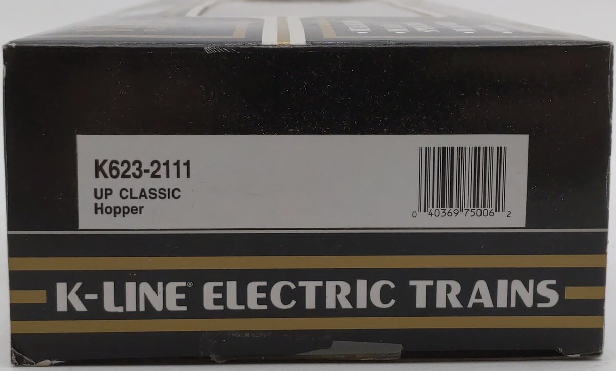 K-Line K623-2111 O Gauge Union Pacific Classic Diecast Hopper #6232111 LN/Box