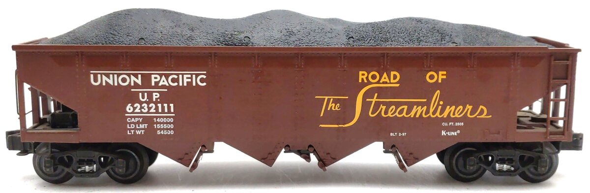 K-Line K623-2111 O Gauge Union Pacific Classic Diecast Hopper #6232111 LN/Box