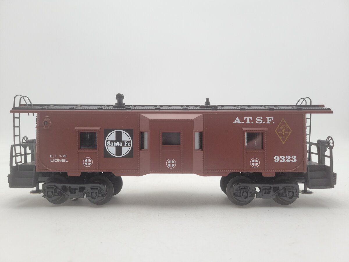 Lionel 6-9323 O Gauge Famous American Railroad Series ATSF Caboose EX