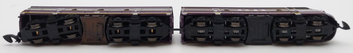 Marklin 88604 Z Scale Atlantic Coast Line Railroad F7 AB Diesel Locomotive Set LN