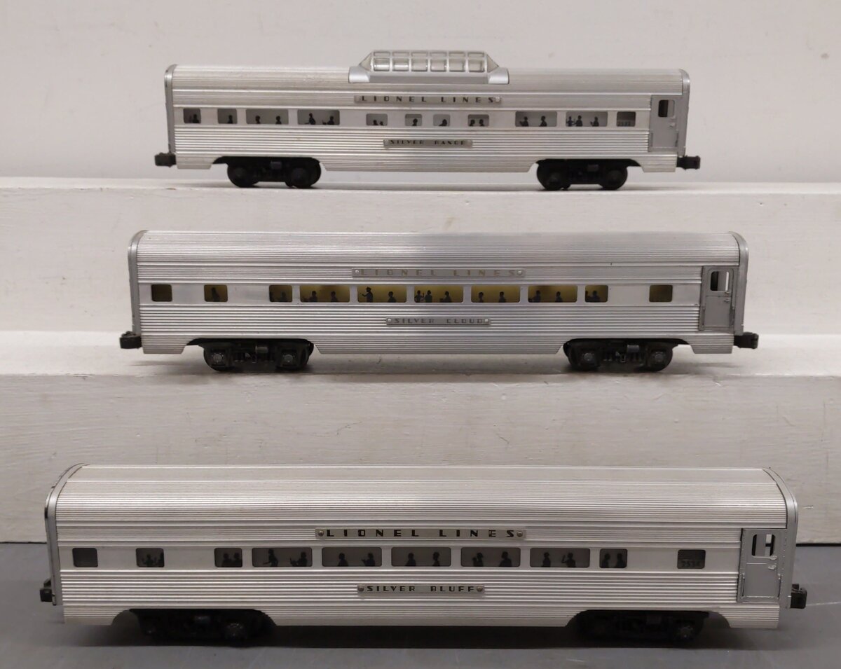 Lionel Vintage O Lionel Lines Passenger Cars: 2532, 2533, 2534 [3] EX/Box