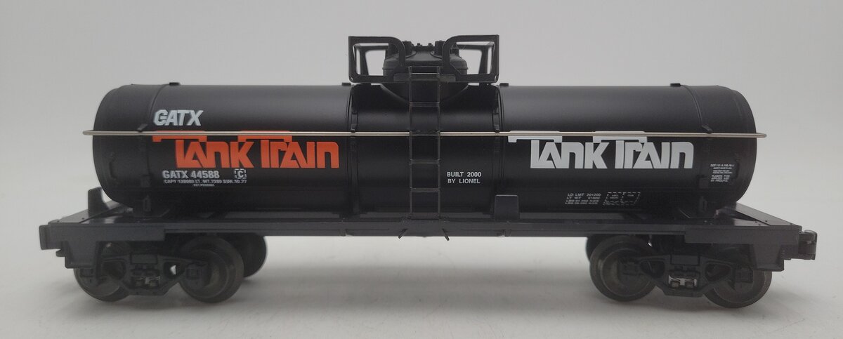 Lionel 6-26103 O Gauge GATX Tank Train Single Dome Tank Car EX/Box