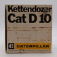 Conrad 1:50 Scale Diecast Caterpillar Kettendozer CAT D10 Dozer With Ripper EX/Box