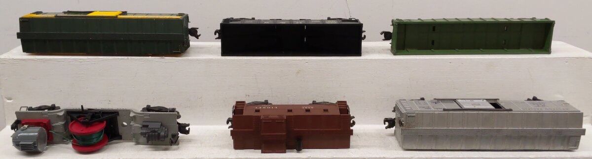 Lionel Vintage O Gauge Freight Cars #6464,22000,3650,6462,6557,6464300 [6] VG