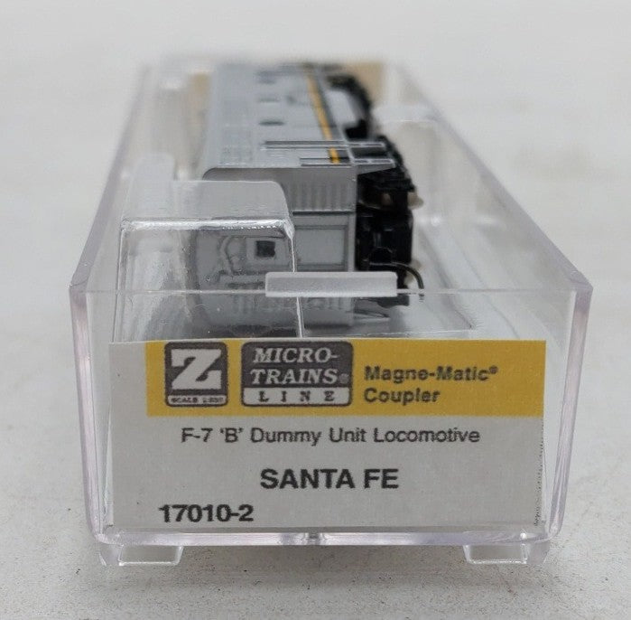 Micro-Trains 17010-2 Z Scale Santa Fe F-7 B Dummy Unit Diesel Locomotive LN/Box