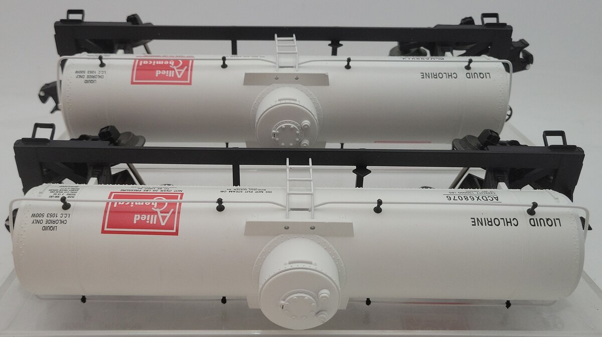 Lionel 6-36916 O Gauge Allied Chemical 1 Dome Tank Car (Set of 2) EX/Box