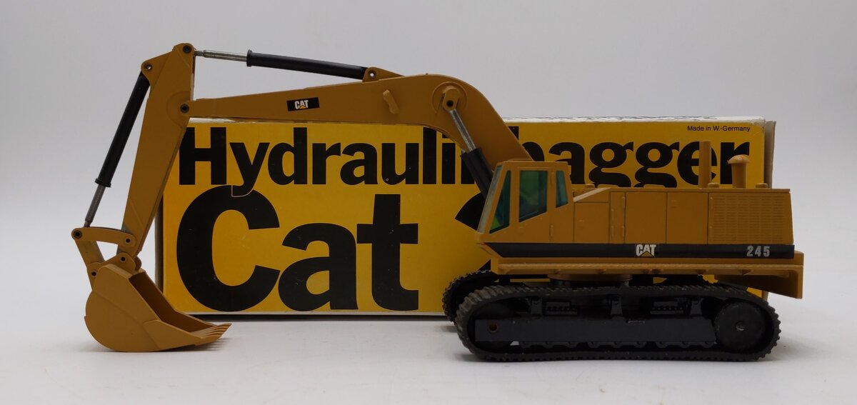 NZG Modelle 1:50 Scale Diecast Caterpillar Hydrauliknahher CAT 245 Excavator EX/Box